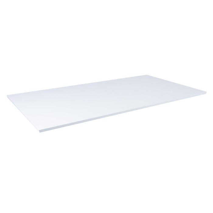 Galda virsma ERGO 160x80cm, pelēcīgi balta