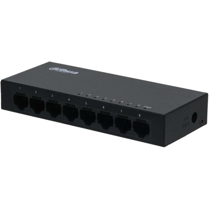 Dahua DH-PFS3008-8GT-V2 komutators 8 porti 10/100/1000