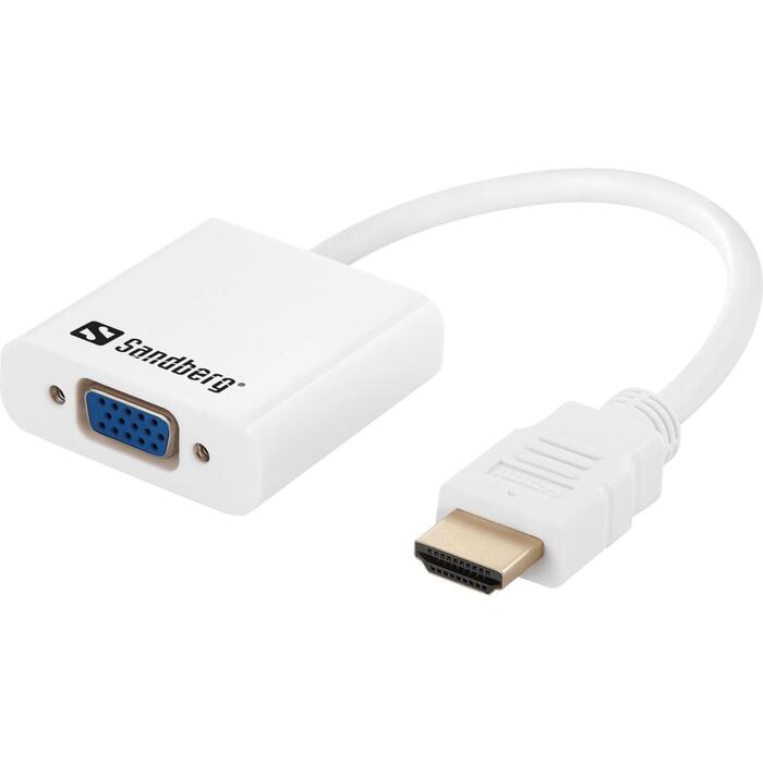 Sandberg HDMI uz VGA+Audio pārveidotājs 508-77