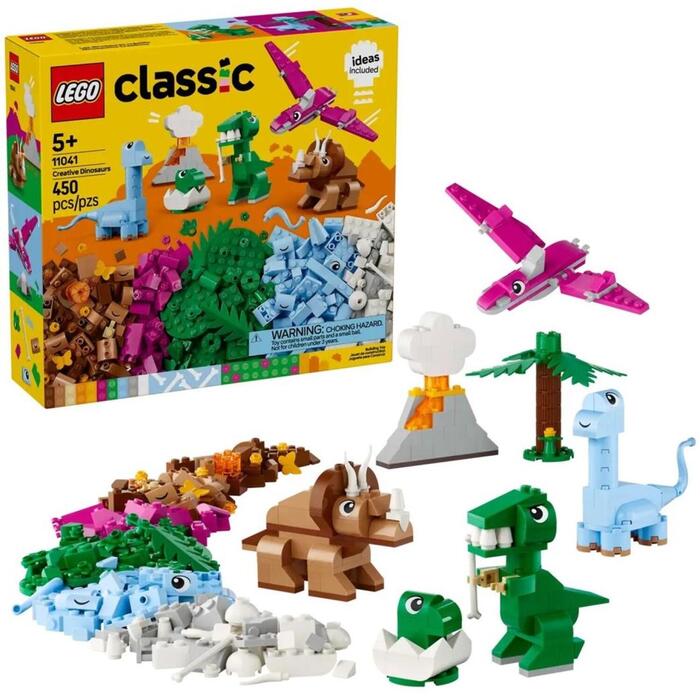 Lego Radošie dinozauri 11041, 450 elementu