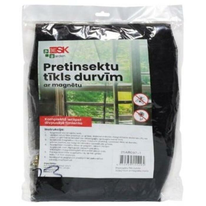Besk Pretinsektu tīkls durvīm ar magnētu