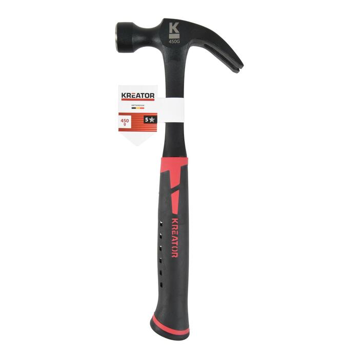Kreator Āmurs KRTH90504, 0.45kg, 130mm, 30mm, 285mm, C45 kalts tērauds, TPR rokturis (KRTH90504)