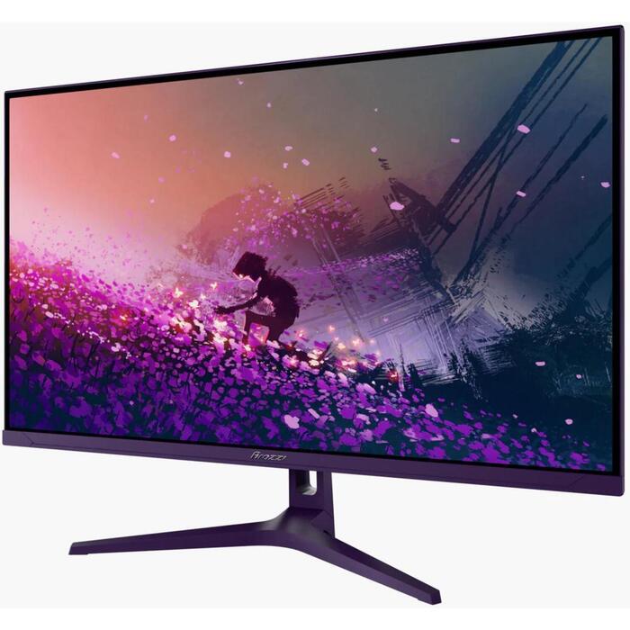 Arozzi монитор Nova AZ-NO-32T2K180-PP, 32", IPS, QHD, 16:9, 180 Гц, 1 мс, 2560 x 1440 px, 300 кд/м², 2x HDMI, фиолетовый (AZ-NO-32T2K180-PP)