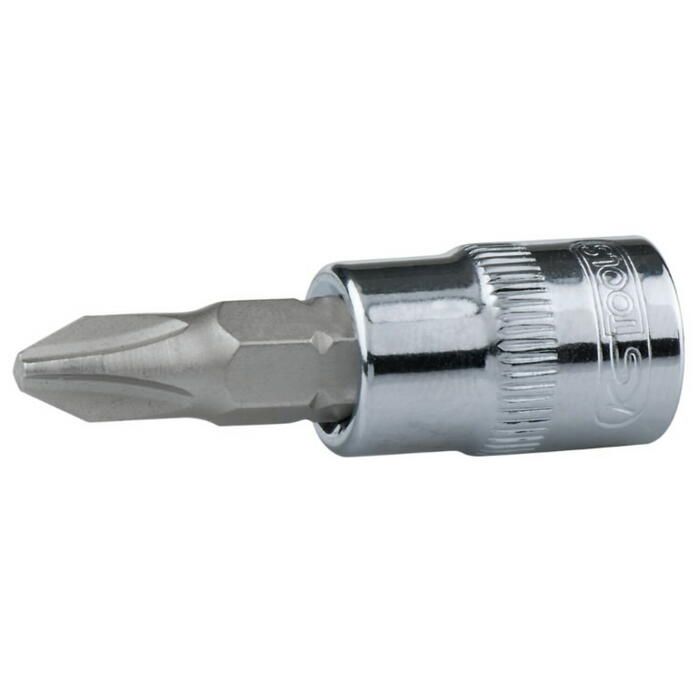 KS Tools 918.1637-E, 1/2" CHROMEplus PH3 бита с головкой, 0.09 kg (918.1637-E)