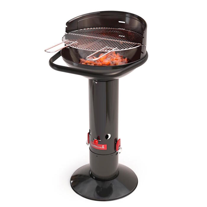 Barbecook Loewy 50 угольный гриль для приготовления еды на улице 47.5см QuickStart QuickStop 51.5x56x99см BC-CHA-1008 черный (BC-CHA-1008)