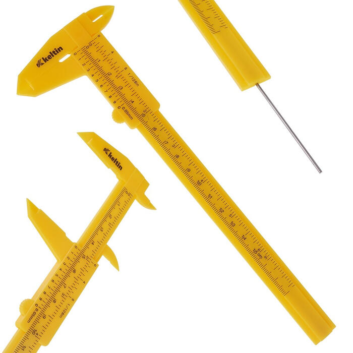 Keltin plastmasas kalibrs 0-150mm K00159, 0-150mm