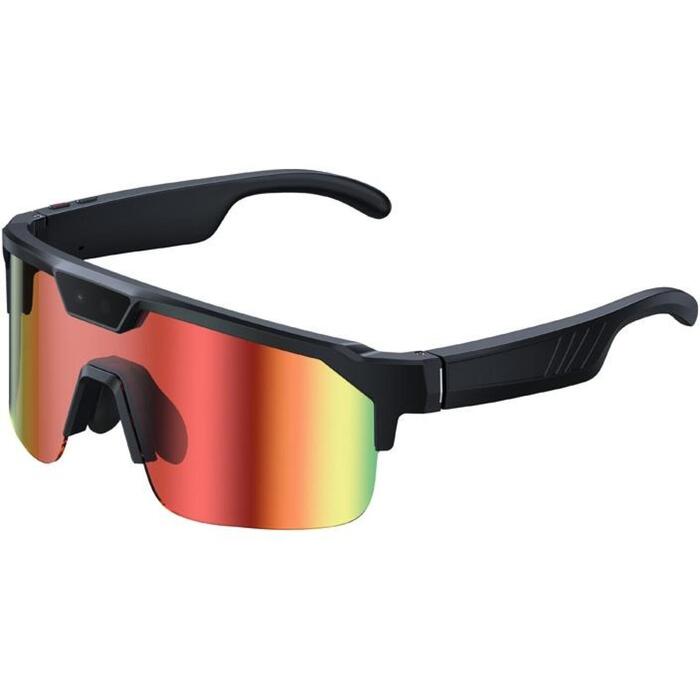 ZEBLAZE Q01-Orange AI sporta brilles, 8MP