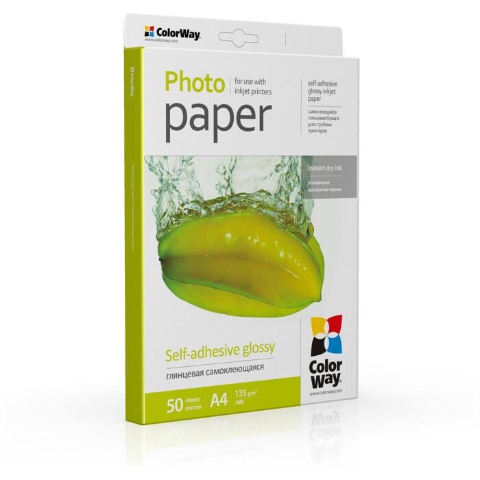 ColorWay fotopapīrs PGS1358050A4, A4, 135g/m², spīdīgs