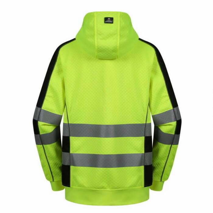 Pesso FL05G-S Hi-vis jaka ar kapuci