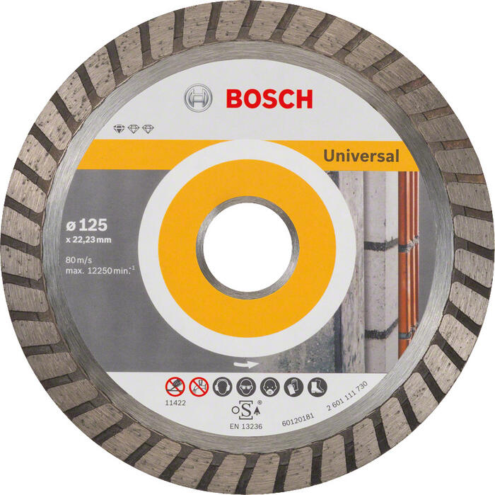 Dimanta grieš. disks * UNIVERSAL 125mm