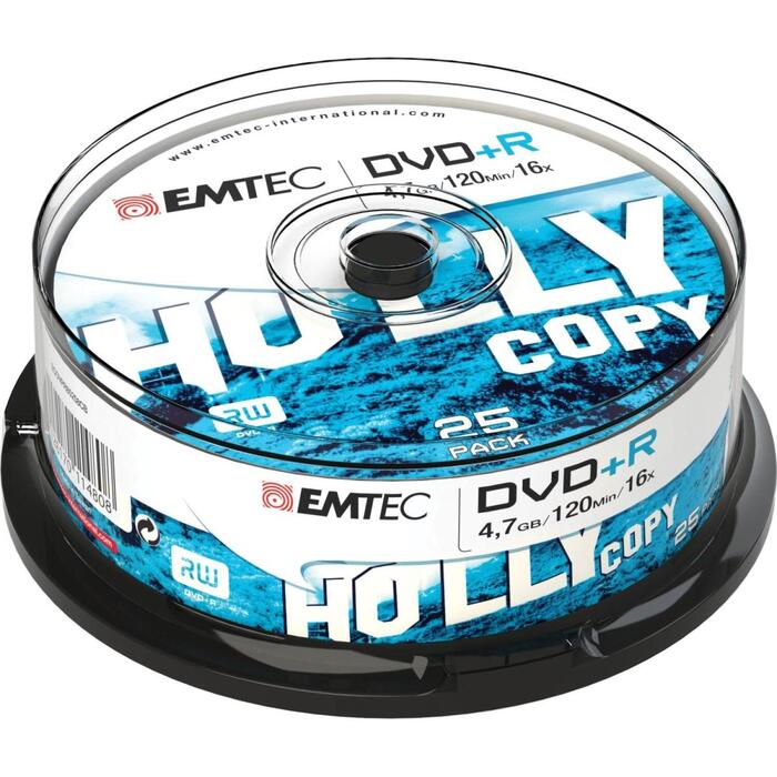 Emtec DVD+R 4,7GB 16x Holly
