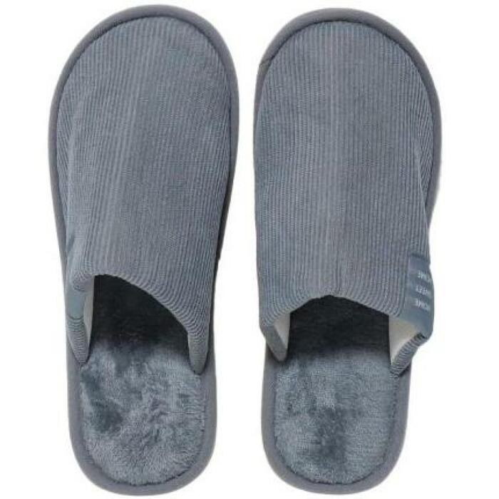 Besk Istabas čības 9139622, 42-43, pelēka