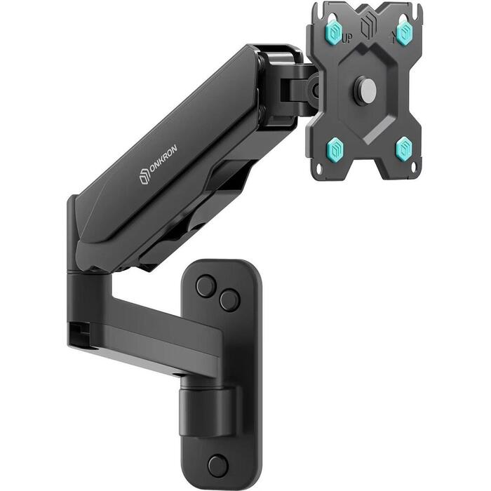 Onkron Настенный крепеж G150-B, 13-34", 75 x 75, 100 x 100, 8кг, 1 экран, черный, наклон, поворот, вращение (G150-B)