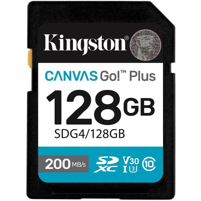 Kingston Kaste SDXC SDG4/128GB, 128 GB