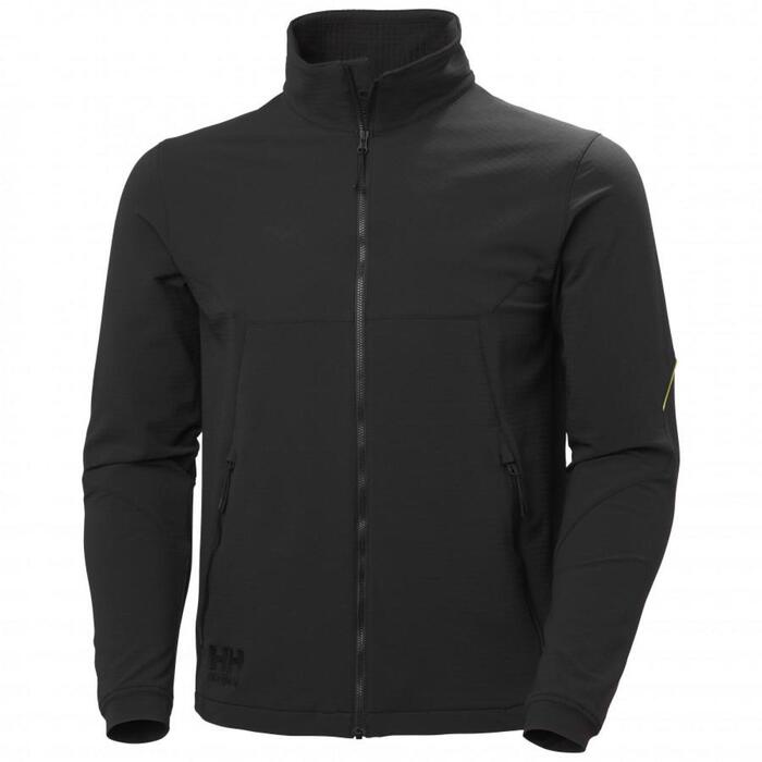 Helly Hansen свитшот на молнии Magni Evo 72277_990-S&HH, S, молния YKK, без плечевых швов, защита подбородка, карманы для рук (72277_990-S&HH)