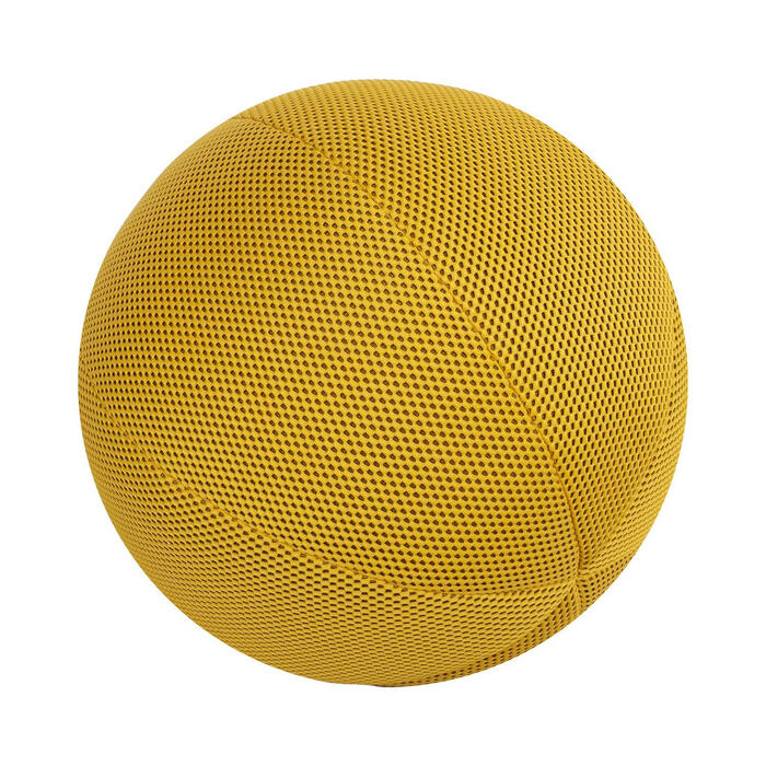 HOME4YOU Spilvens BUMBA D52cm, zeltaini P0071446