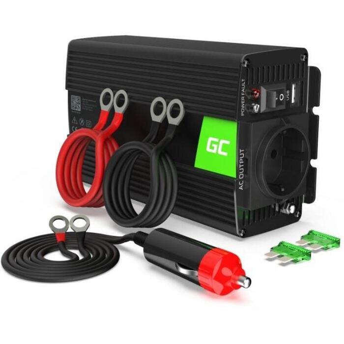 Green Cell Pārveidotājs INV05DE, 300W, 12V