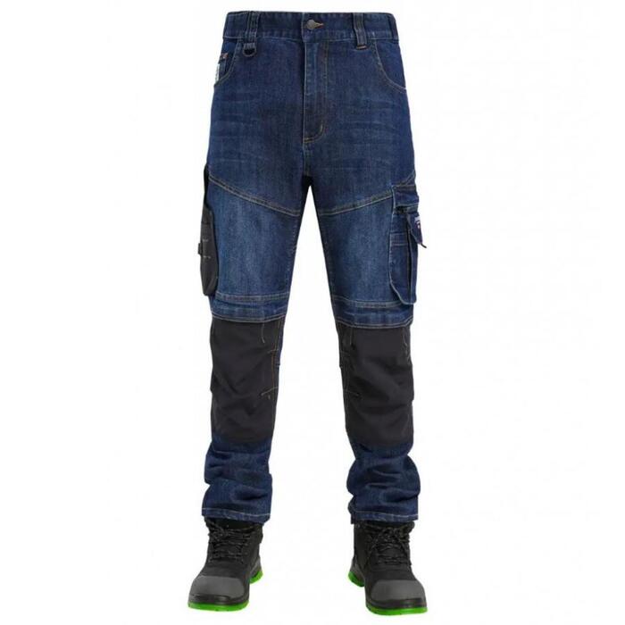 Pesso Darba bikses KD155_BLUE-M, džinsa auduma