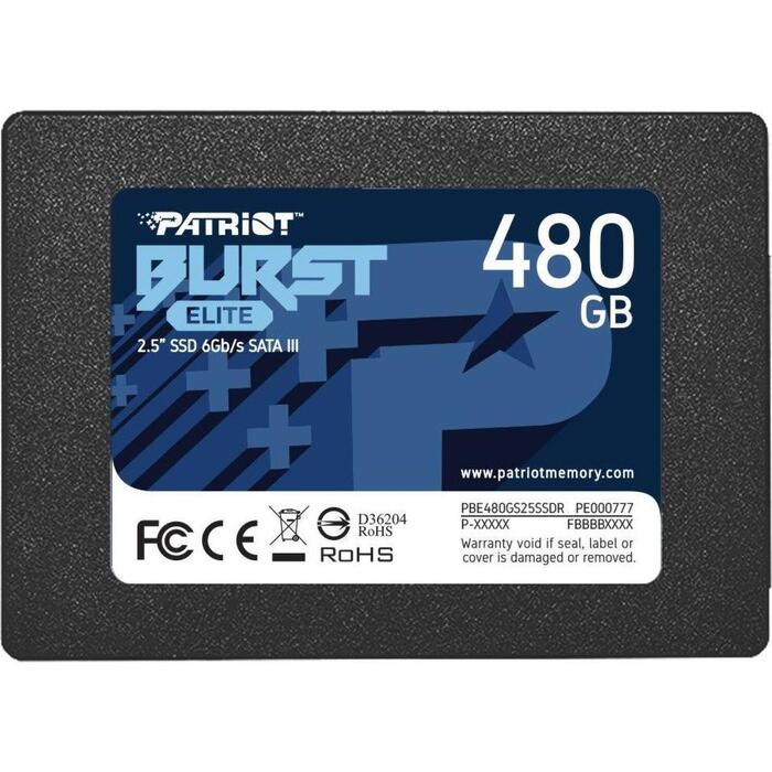 Patriot Memory Burst Elite SSD PBE480GS25SSDR