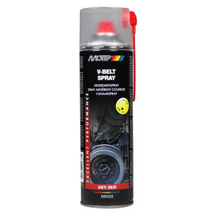 Ķīļsiksnas aerosols V-BELT SPRAY 500 ml