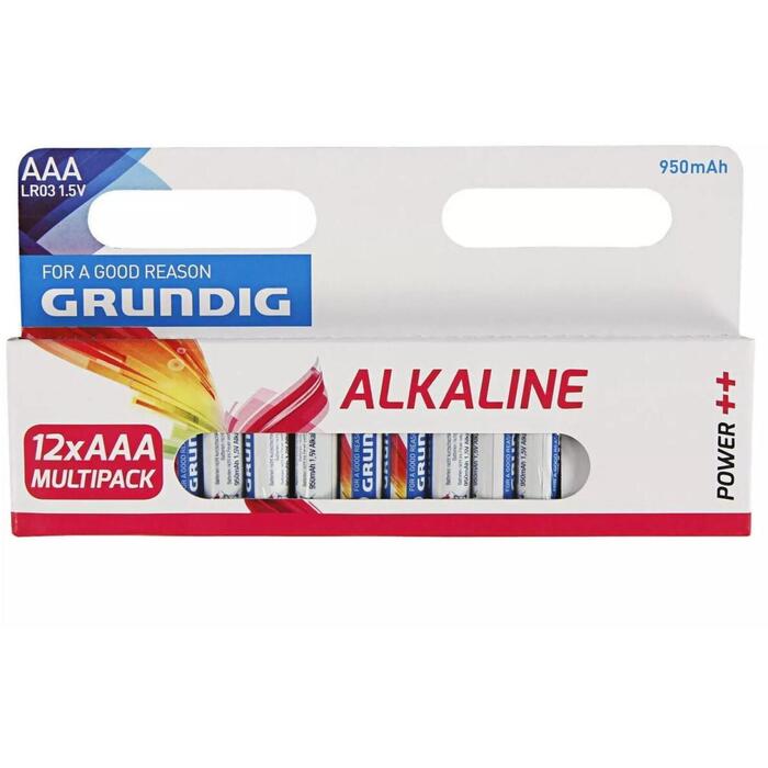 Baterija Grundig Alkaline AAA 12gb (2516783)