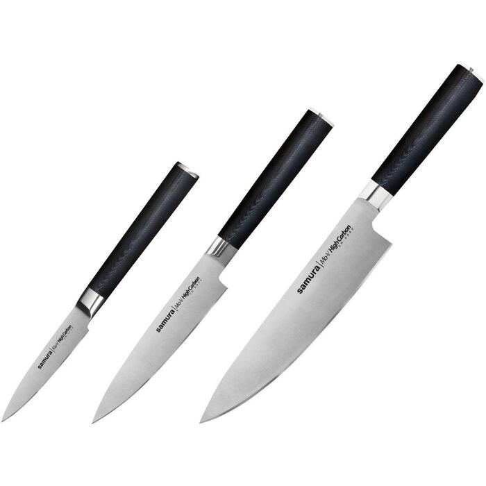 Samura MO-V SM-0220, 3 virtuves naži