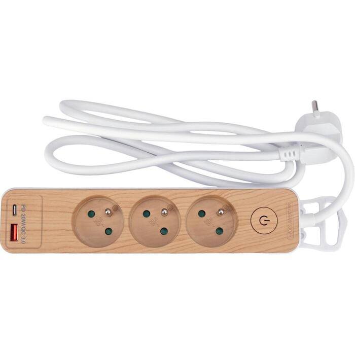 Sthor pagarinātājs USB koks ar zemējumu