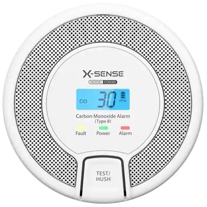 X-Sense CO03D detektors, 30-999 ppm, 3x1