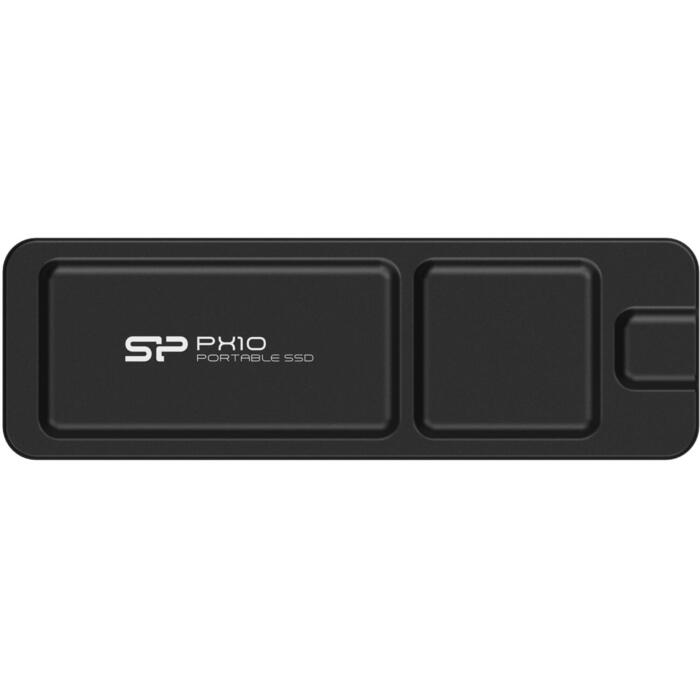 Silicon Power Портативный SSD PX10 SP020TBPSDPX10CK, 2TB, USB 3.2 Gen 2, 1050MB/s, USB-C, черный (SP020TBPSDPX10CK)