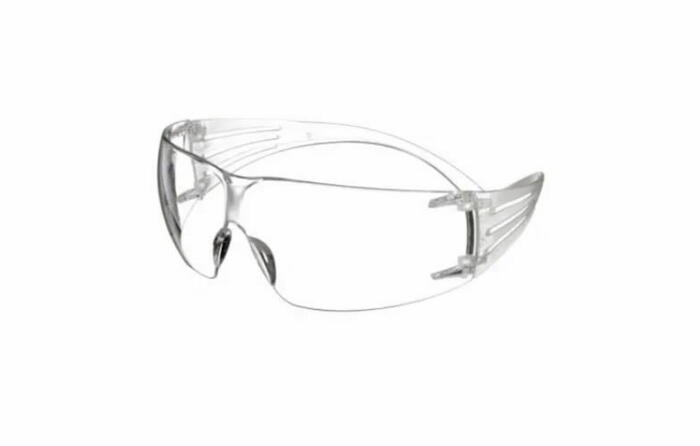 3M Aizsargbrilles SecureFit 200 SF201AFP, 0.02kg, caurspīdīgas, polikarbonāta lēcas, 99.9% UVA/UVB aizsardzība (SF201AFP)