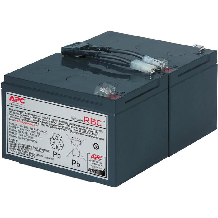 Schneider Electric ИБП аккумулятор RBC6, 7.68кг, Свинцово-кислотный, 1 шт, Черный (RBC6)