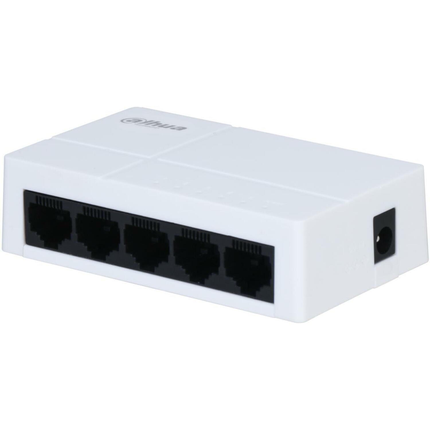 Dahua DH-PFS3005-5GT-L-V2 komutators, 5 porti, 10/100/1000
