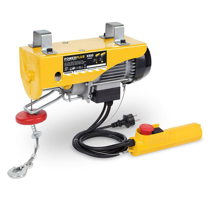Лебедка электрическая 500Вт, 100 / 200кг POWX900 POWERPLUS X (POWX900)