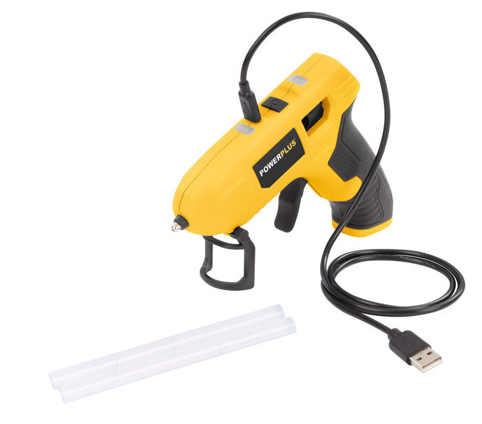 Karstā līmes pistole 4V, POWERPLUS, POWX147