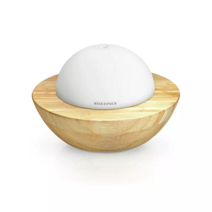 Soehnle Modena 1068087 gaisa aromatizētājs, 100ml, 6h, ultraskaņas, LED, bambuss, matēts stikls (1068087)