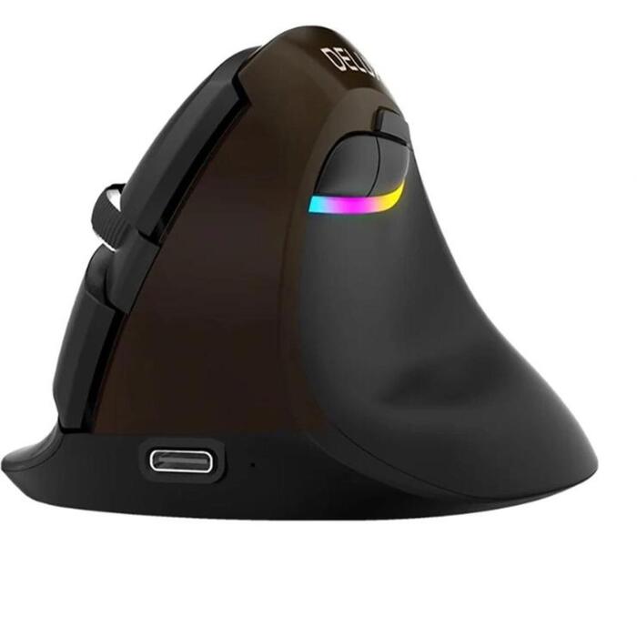 Delux M618 Mini Gold ergonomiska pele
