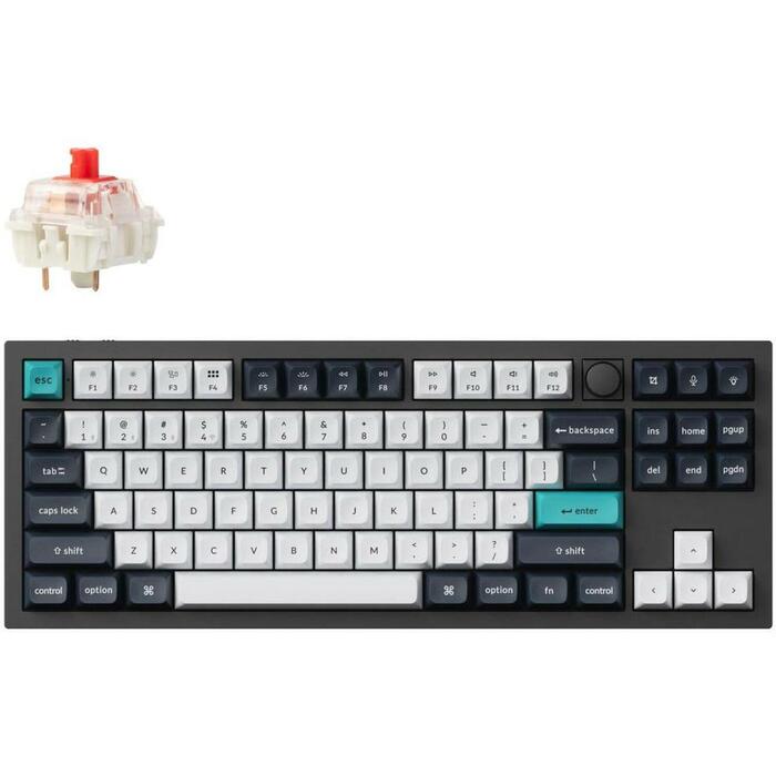 Keychron Q3M-M1 klaviatūra, 80% TKL, 2