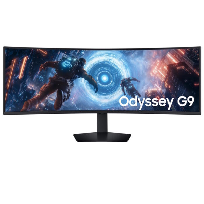 Samsung LS49FG910EUXEN Odyssey G9 49" Dual QHD 5120×1440 144 Hz изогнутый LCD игровой монитор VA 1000R 1 ms Чёрный (LS49FG910EUXEN)