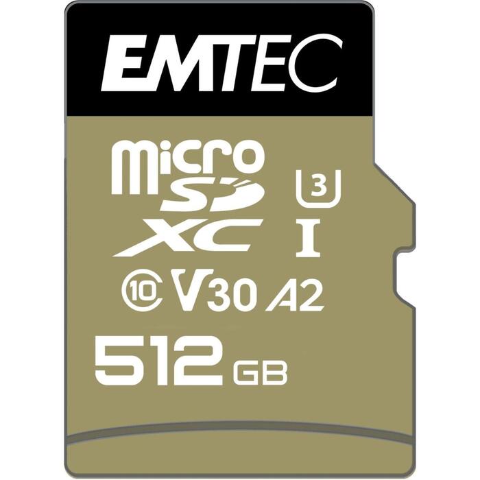 Emtec microSDXC 512GB UHS-I U3 V30