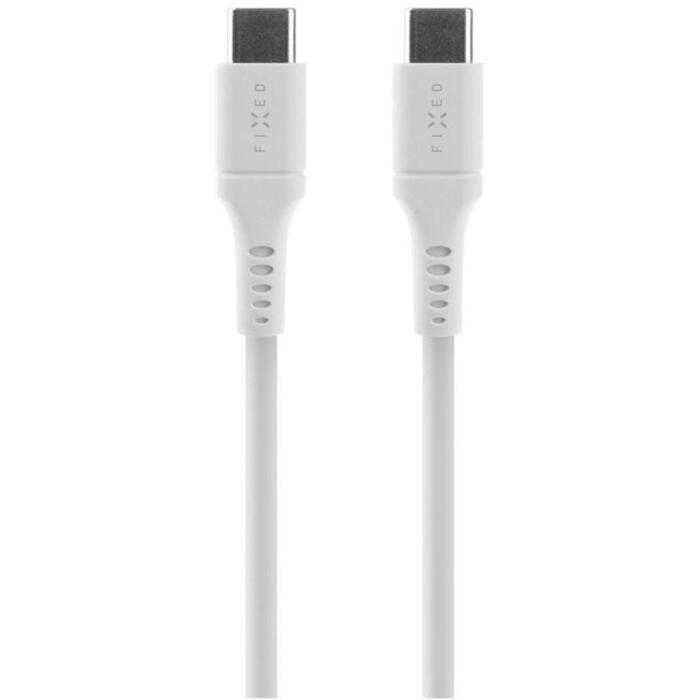 Fixed USB-C kabelis, FIXDLS-C2-WH, 2m, 60W