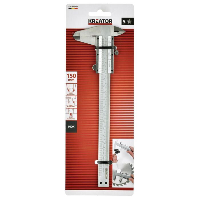 Kreator Bīdmērs KRTH70703, 150mm, 0.02mm