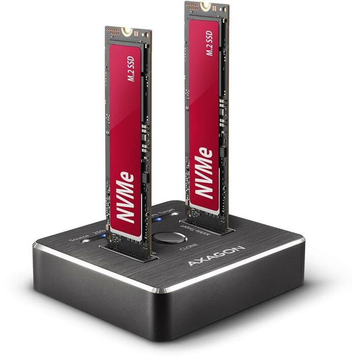 Axagon dokstacija ADSA-M2C, USB-C 10 Gbps