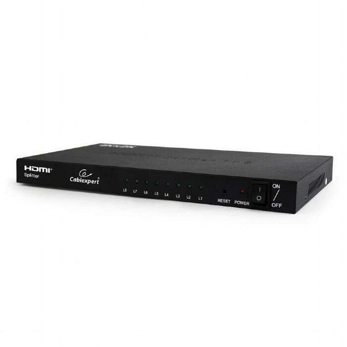 Gembird sadalītājs DSP-8PH4-03 HDMI 8 porti