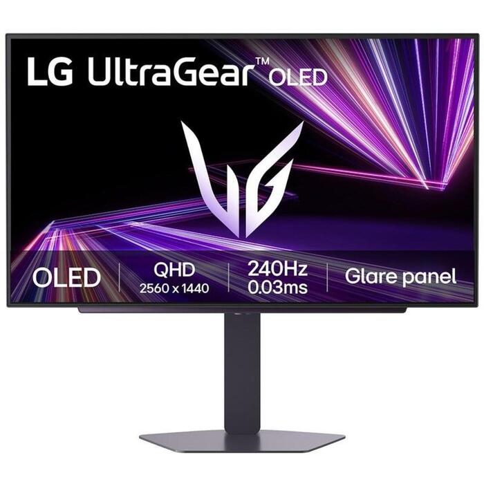 Lg OLED монитор 27GX704A-B, 68.6 см, 2560 x 1440 пикселей, 240 Гц, 2xHDMI, 1xDP, FreeSync Premium Pro, G-SYNC совместимый (27GX704A-B)