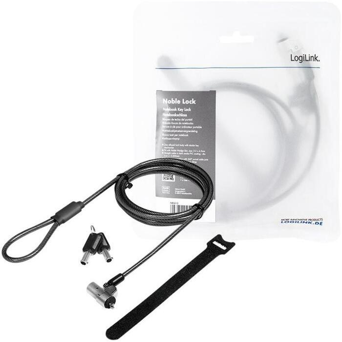 Logilink NBS012 Noble slēdzene klēpjdatoram, 2m