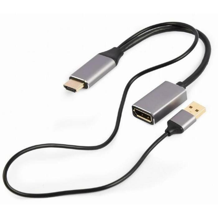 Gembird I/O adapteris A-HDMIM-DPF-02 aktīvs 4K