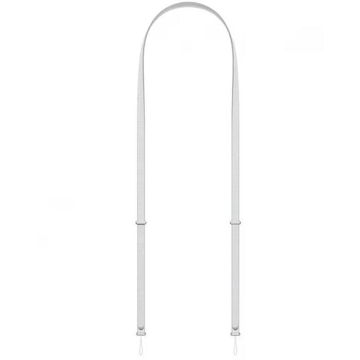 Apple šķērssiksna MGGM4ZM/A, gaiši pelēka, 1080-2080mm, rPET, magnēti, nerūsējošā tērauda slīdņi (MGGM4ZM/A)
