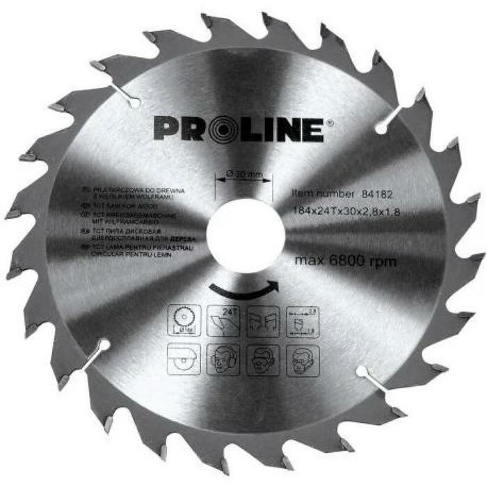 Proline Zāģripa 9026793, 184mm, 30mm, 60