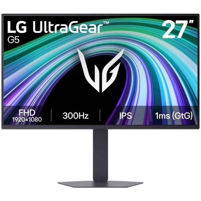 LG 27G550B-B ЖК-монитор, 68,6 см (27"), 1920 x 1080, Full HD, IPS, 300 Гц, 1 мс, FreeSync Premium, G-SYNC совместимый, HDR10, 16:9 (27G550B-B)