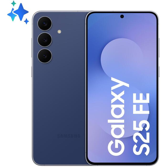 Samsung Мобильный телефон Galaxy S25 FE, SM-S731BDBGEUE, 6.7", 1080 x 2340, 8 ГБ, 256 ГБ, 50 МП, 4900 мАч, Dual SIM (SM-S731BDBGEUE)